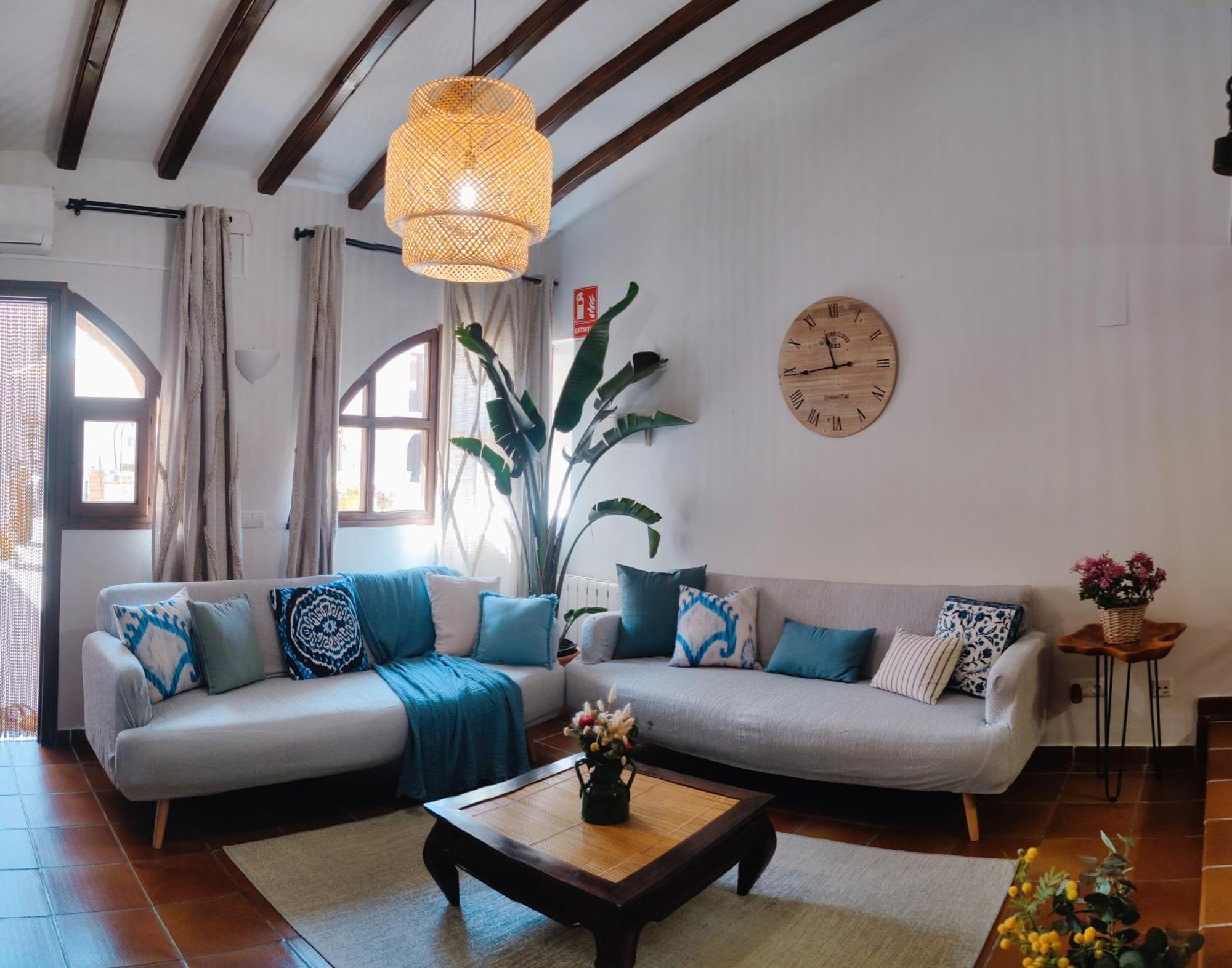 Masia De San Juan Casa Numero 15 En Castillo Con Piscina, Aire Acondicionado Y Terraza Privada 세고르베 객실 사진